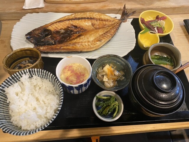 焼き魚の定食